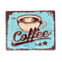 Vintage Metal Sign - Retro Coffee Sign