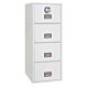 Phoenix World Class Vertical Fire File Fs2274e 4 Drawer Filing Cabinet With Electronic Lock