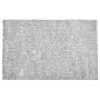 Shaggy Area Rug Grey Melange 200 X 300 Cm Modern High-pile Machine-tufted Rectangular Carpet