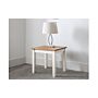 Coxmoor Lamp Table - Ivory & Oak