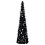 Vidaxl Pop-up Artificial Christmas Tree Black 180 Cm Pet