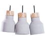 3 Lights Pendant Cluster Grey Lamp Ceiling