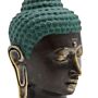 Large Antique Brass Buddha Head