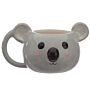 Ceramic Shaped Head Mug - Adoramals Koala