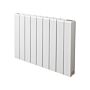 Adam Samson 2000w Dual Heating Electric Radiator In White With Smart Wifi Control