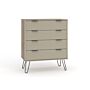 Augusta Driftwood 4 Drawer Chest Of Drawers