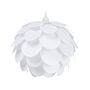 Pendant Light White Petals Pine Cone Hanging Lamp