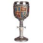 Collectable Decorative Coat Of Arms Goblet