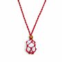 Gemstone Necklace Cord - Red