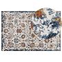 Area Rug Multicolour Synthetic Material 200 X 300 Cm Oriental Pattern Jute Backing