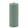 Luxe Collection Melt Effect 3.5x9 Sage Led Wax Candle