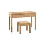 Curve 2 Drawer Dressing Table & Stool