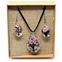 Pressed Flowers - Tree Of Life Set - Pink