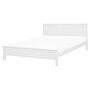 Bed Frame White Pine Wood King Size 5ft3