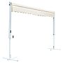 Vidaxl Free Standing Awning 600x300 Cm Cream