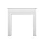 Adam Honley Mantelpiece In Pure White, 48 Inch