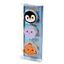 Eraser 3 Piece Set - Adoramals Sealife