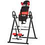 Homcom Steel Adjustable Pain Relief Gravity Inversion Table Red/black