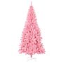 Vidaxl Artificial Christmas Tree With Stand Pink 180 Cm Pvc