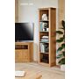 Mobel Oak Narrow Bookcase