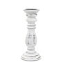 Classic Candle Stand - Whitewash - Medium