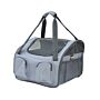 Pawhut Pet Carrier Portable Cat Carrier Folding Dog Bag With Mesh Windows, 41 X 34 X 30 Cm, Grey