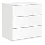 Vigo Chest 3 Drawers White Lc7823o