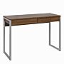 Function Plus Desk 2 Drawers In Walnut