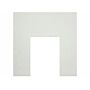 White Marble Back Panel, 37 Inch