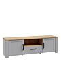 Bohol Tv Unit In Riviera Oak/grey Oak