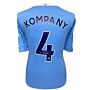 Manchester City Fc Kompany Signed Shirt