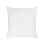 Bed Pillow White Lyocell Japara Cotton Rectangular 80 X 80 Cm Polyester Filling High Profile Sleeping Cushion