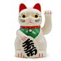 White Money Cat - 15cm