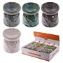 Mini Ceramic Oil Burner - Leaf Design