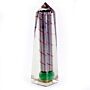 Orgonite Obelisk Power Point Green Aventurine - 11x3 Cm