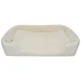 Merino Wool Large Pet Bed - Natural (white)