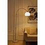 Modern Arched Floor Lamp With Marble Base Adjustable Height 130-180cm