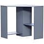 Hetton Corner Computer Desk, Grey