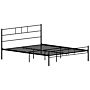 Dorset Bed 5ft King Size, Black