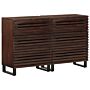 Vidaxl Sideboards 2 Pcs 60x34x75 Cm Solid Wood Mango