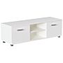 Cosmo 2 Door Tv Unit, 120cm, White