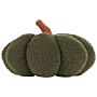 Pumpkin Cushion Green Boucle ⌀ 28 Cm Throw Pillow Halloween Decor Stuffed Toy