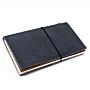 Handmade Leather Journal - My Little Black Book - Black (80 Pages)