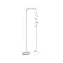 Clothes Rail White Metal 175 X 50 Cm Freestanding Rack