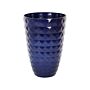 Plant Pot Navy Blue Fibre Clay 50 X ⌀ 35 Cm Outdoor Indoor All Weather