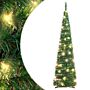 Vidaxl Artificial Christmas Tree Pop-up 50 Leds Green 120 Cm