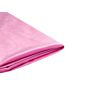 Bed Frame Cover Fuchsia Pink Velvet For Bed 90 X 200 Cm Removable Washable