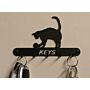 Cat & Ball Key Holder