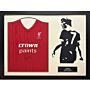 Liverpool Fc 1986 Dalglish Signed Shirt Silhouette