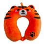 Relaxeazzz Plush Memory Foam Travel Pillow - Alfie The Tiger Adoramals